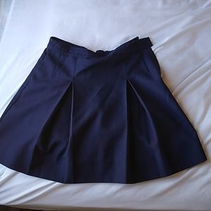 Navy blue skirt
